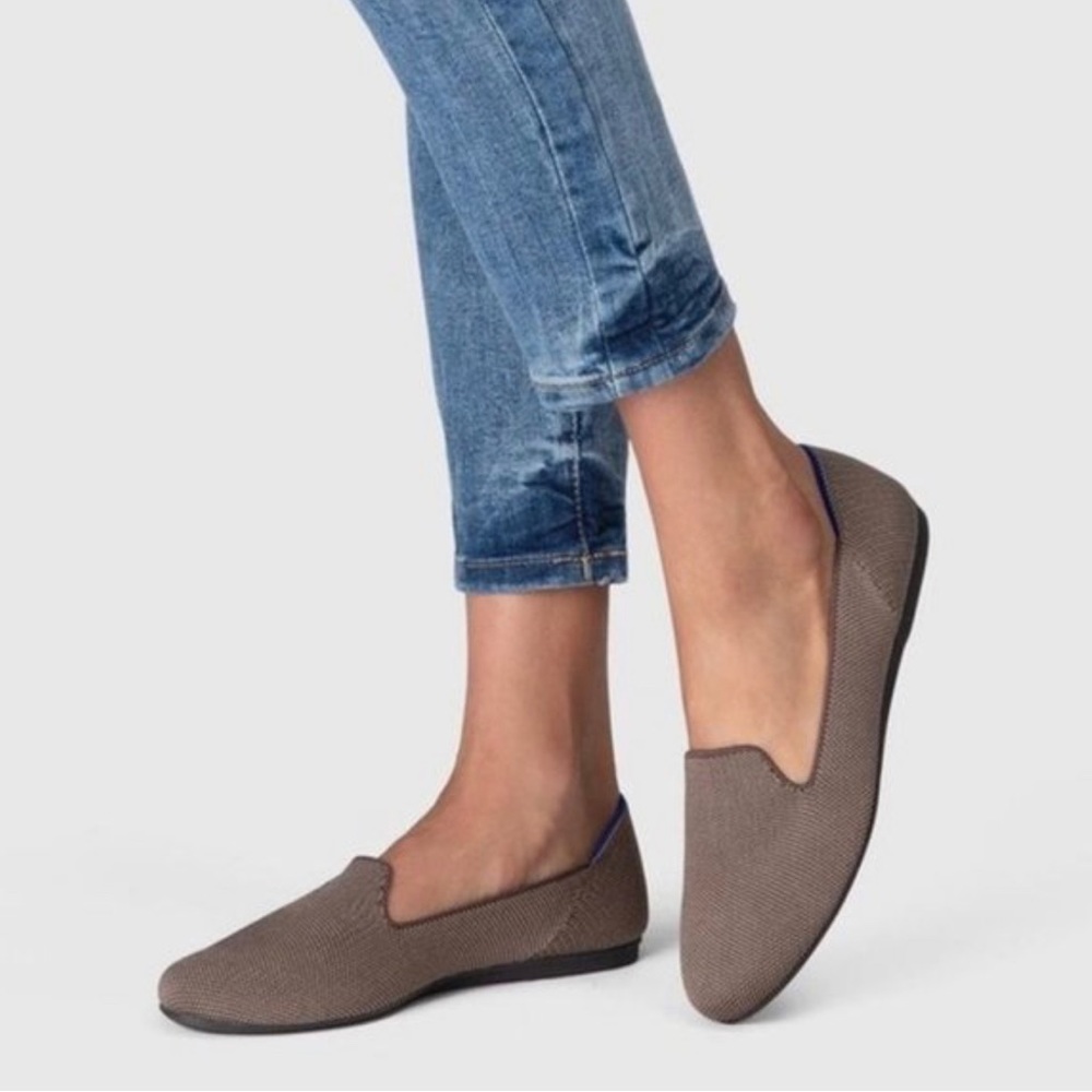 Rothy's Mocha Loafers Slip-On Flats